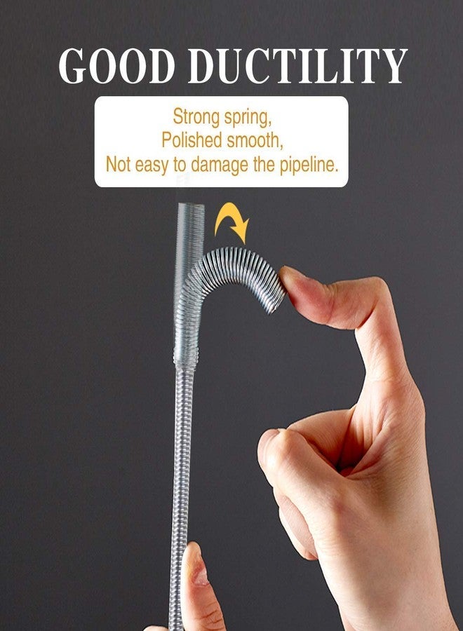 GOMNIK Drain Pipe Cleaning Spring Stick | 160cm Hair Catching Claw Wire | Sink & Sewer Dredge Remover | Flexible Drain Cleaner Tool for Kitchen & Bathroom - Image 3